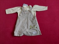 Komplet dziewczęcy Sukienka ogrodniczka r. 92 Kids Corner