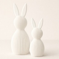 Zestaw zajączków wielkanocnych dekoracyjne figurki ozdoba stroik