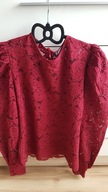 Bluzka Primark koronkowa bordowa _______ 40