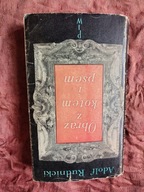 Obraz z kotem i psem A. Rudnicki 1962