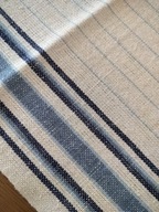 Bieżnik skandynawski lniany masywny super serweta obrus 140x33 cacko