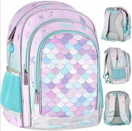 PLECAK TORNISTER SZKOLNY SYRENKA OMBRE DLA DZIEWCZYNKI