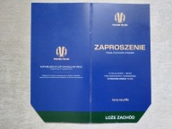 Zaproszenie na Finał Pucharu Polski 2025 Pogoń - Legia