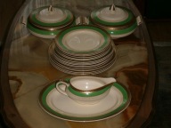 WOOD'S IVORY WARE CORONET ENGLAND lata 30-te ART DECO