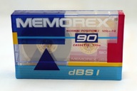 MEMOREX *dBS 1 C-90* NOWA FOLIA ,STAN NOS Jedyna taka na Allegro NAJTANIEJ!