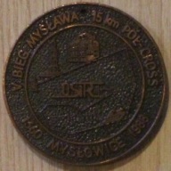 MYSŁOWICE 1988 - V BIEG MYSŁAWA 15 km PÓŁ - CROSS - JERZY CHROMIK