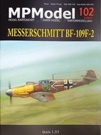 MPModel 102 samolot Messerschmitt Bf-109F-2