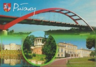PUŁAWY - MOST JANA WAPŁA II - PAŁAC - ŚWIATYNIA SYBILLI - HERB