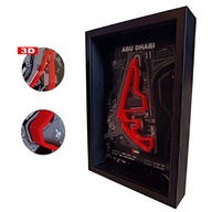 Ramka 3D Tor F1 ABU DHABI | PREZENT DLA FANA Formuły 1