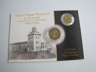 5 zł. zamek Książąt Pomorskich w Szczecinie blister