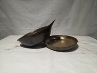 Szalki mosiężne do wagi szalkowej 5kg Juliusz Sperling 19.5cm