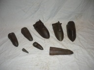 Stare oryginalne części do żelazek.