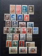 POLSKA 1955 PEŁNY ROCZNIK ZNACZKÓW STAN**