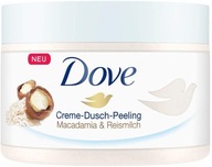 DOVE Creme PEELING Macadamia & Mleko ryżowe 225ml