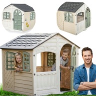 DOMEK PLAC ZABAW OGRODOWY DOMOWY DLA DZIECI PLASTIKOWY DUŻY OGRÓD NAMIOT XL