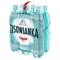 Woda mineralna Cisowianka niegazowana niskosodowa zgrzewka 6x1,5L