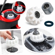 2x ZĘBATKA I ŁOŻYSKO DO MOPA OBROTOWEGO VILEDA UNIWERSALNE CZĘŚĆ WYMIENNA