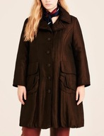 Czekoladowy płaszcz roz.XL