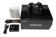 Aparat bezlusterkowy Canon Eos R6 body niski przebieg