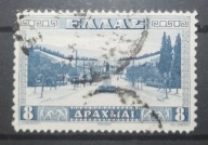 Grecja-A8 kasowany 1934r. drukowany w Polsce