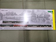 zestaw wagonów pospiesznych Trix Club 23629, 6 sztuk ośw., epoka II, 1/87