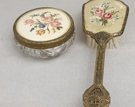 DOM WLIKWIDACJI BAROKOWY ZESTAW NA TOALETKĘ PUZDRO + SZCZOTKA WEEK. OBNIŻKA