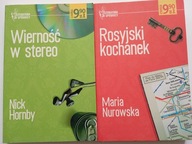 Wierność w stereo Nick Hornby + Rosyjski kochanek Maria Nurowska 2 książki