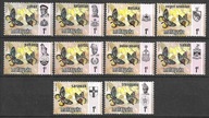 Malaya szejkanaty xx D552 fauna motyle MNH VF