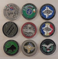 Coiny wojsk KFOR w Kosowie (zestaw)