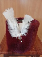 Czapka szlachecka ze sztucznym futrem