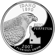 USA 2007r. 25 Centów IDAHO