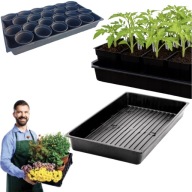 TACKA KUWETA TRANSPORTOWA GRUBA MOCNA DO WYSIEWY ROZSAD ROŚLIN DO DONNICZEK