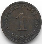 Niemcy 1 pf.1913 A