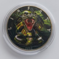 1dolar 2020 r. 1 uncja AG American Silver Eagle