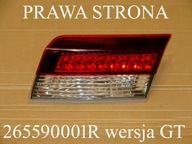 Lampa tylna w klapę prawy tył LED do klapy prawa Renault Laguna 3 III HB OE