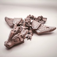 Ciasteczkowy smok przegubowy SMORES BABY DRAGON Cinderwing3D 31cm