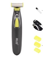 MLG GOLARKA ELEKTRYCZNA MĘSKA MASZYNKA DO GOLENIA CIAŁA TWARZY BRODY TRYMER