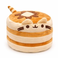 MASKOTKA pluszak KOT Naleśnik Pancake poduszka kawaii