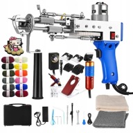 Zestaw Tufting GUN (Pistolet + Maszyna) GUN MASZYNA TKANINA TRYMER WŁÓCZKA
