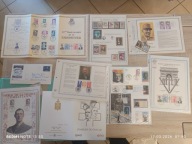 Francja De Goulle znaczki mieszane