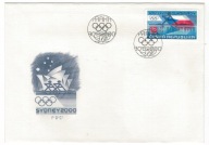 Czechy 2000 FDC Znaczek 267 sport olimpiada kajakarstwo