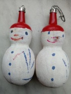 BOMBKA PRL - Bałwan 11,5 cm , 2szt.