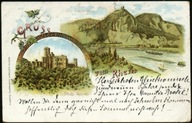 Gruss vom Rhein - Moritz Wieprecht 1899 litho