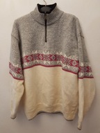 GJESTAL NORWOOL NORWESKI SWETER L\XL SWETR WEŁNA