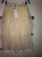 SPÓDNICA DAMSKA MIDI FLAMANT ROSE 36/38 S/M