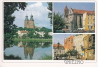 GNIEZNO - KATEDRA - KOŚCIÓŁ FRANCISZKANÓW - FRAGMENT MIASTA