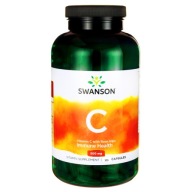 Suplement diety Swanson Health Products Vitamin C with Rose Hips 500 mg