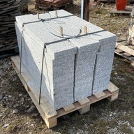 Opornik / Obrzeże Granitowe 10x25x100 Polski Granit Płomieniowany WARSZAWA