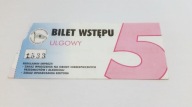 stary bilet LECHIA POLONIA Gdańsk