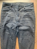Damskie spodnie CROPP 38 granatowe